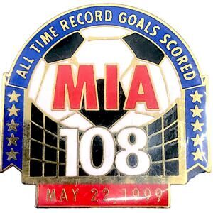 Mia Hamm 108 Goals Soccer Pin USWNT *NEW*